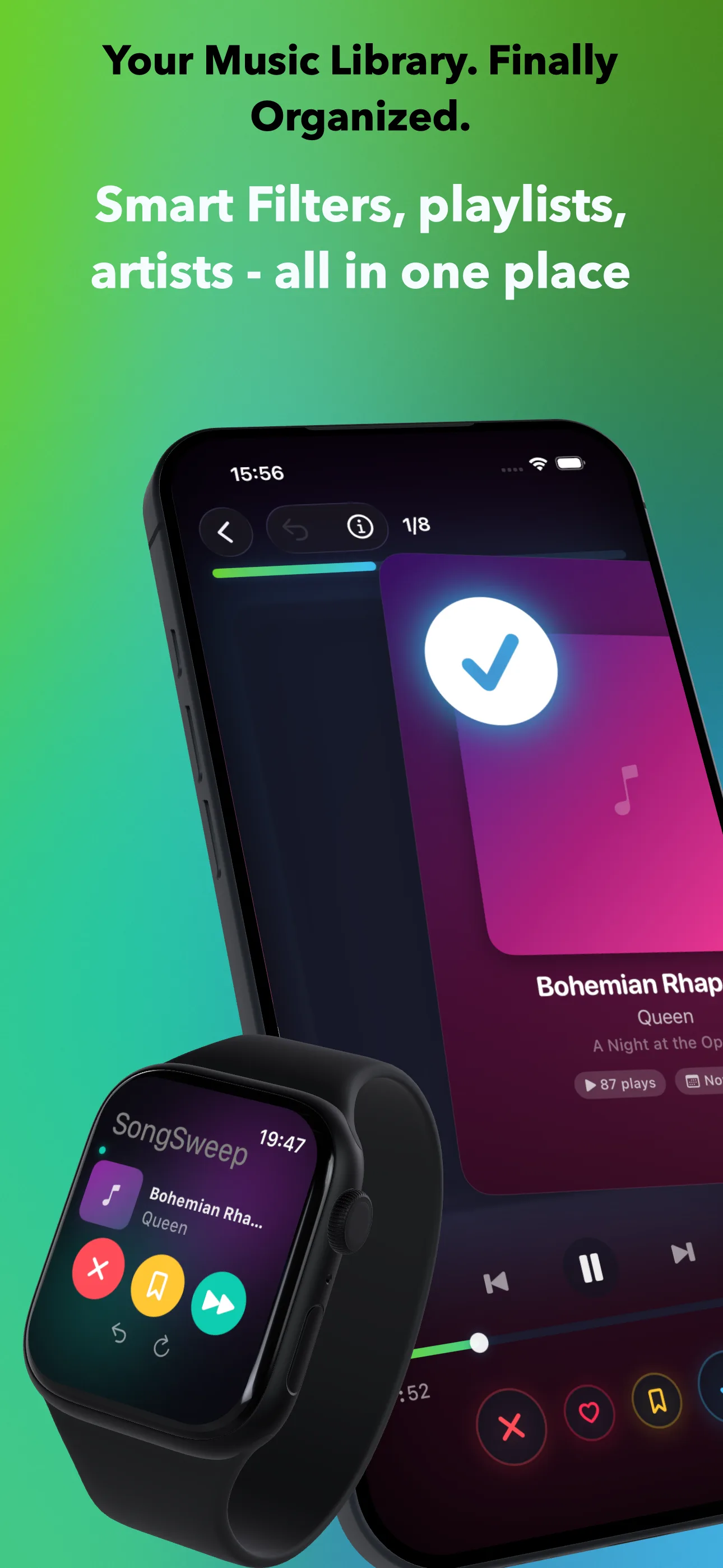 Your Music Library. Finally Organized.