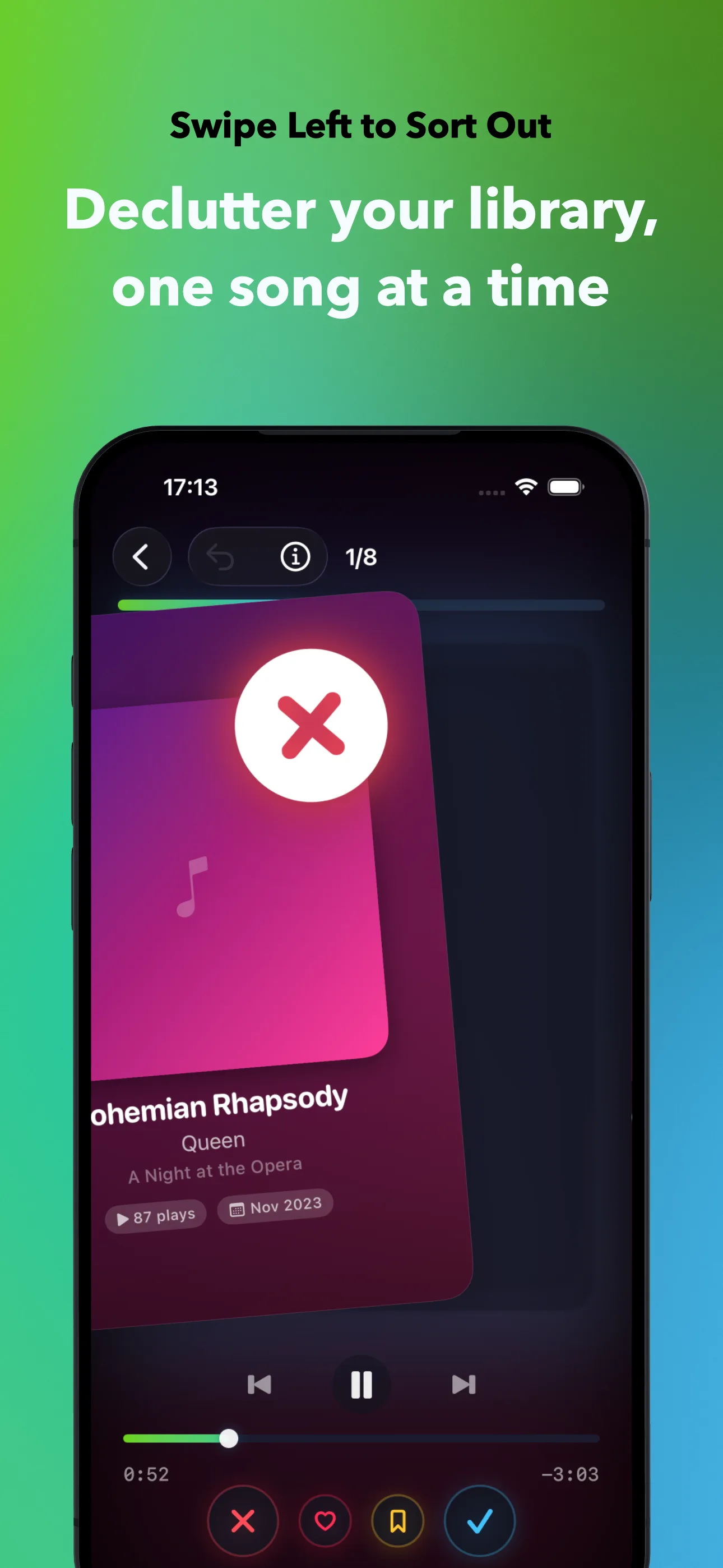 Swipe Left to Sort Out