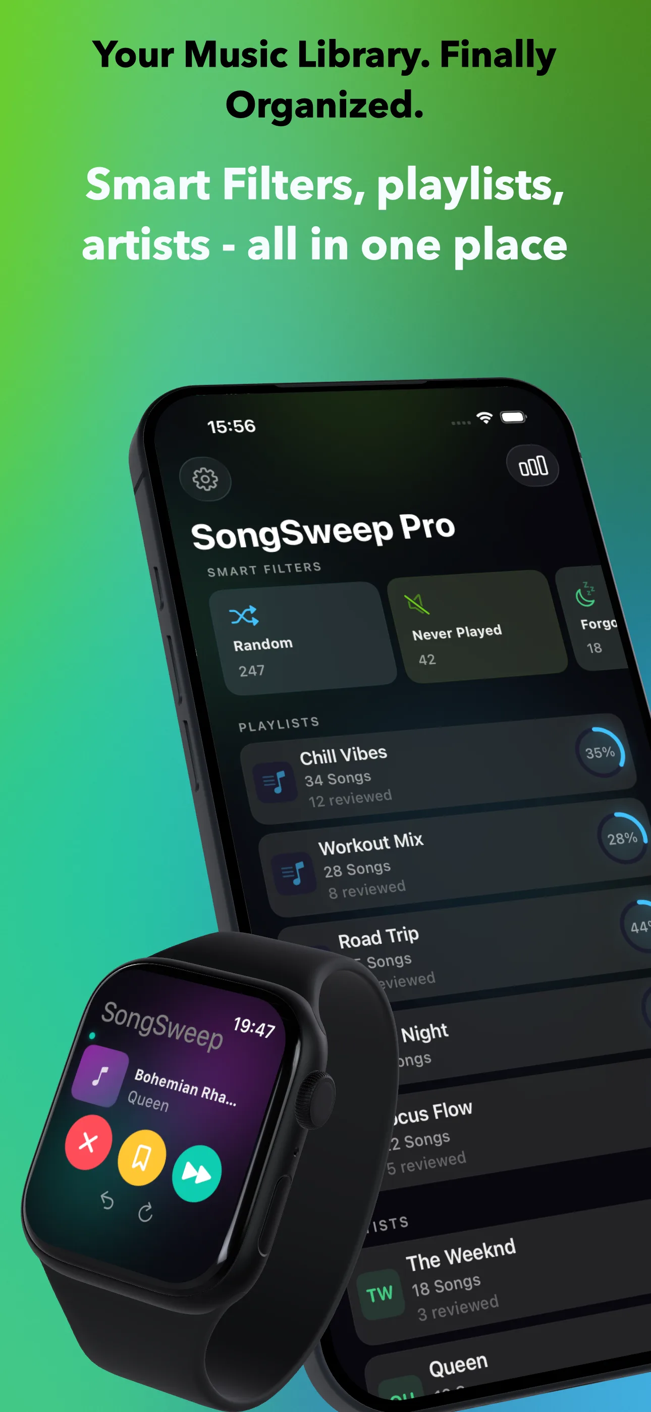 Your Music Library. Finally Organized.