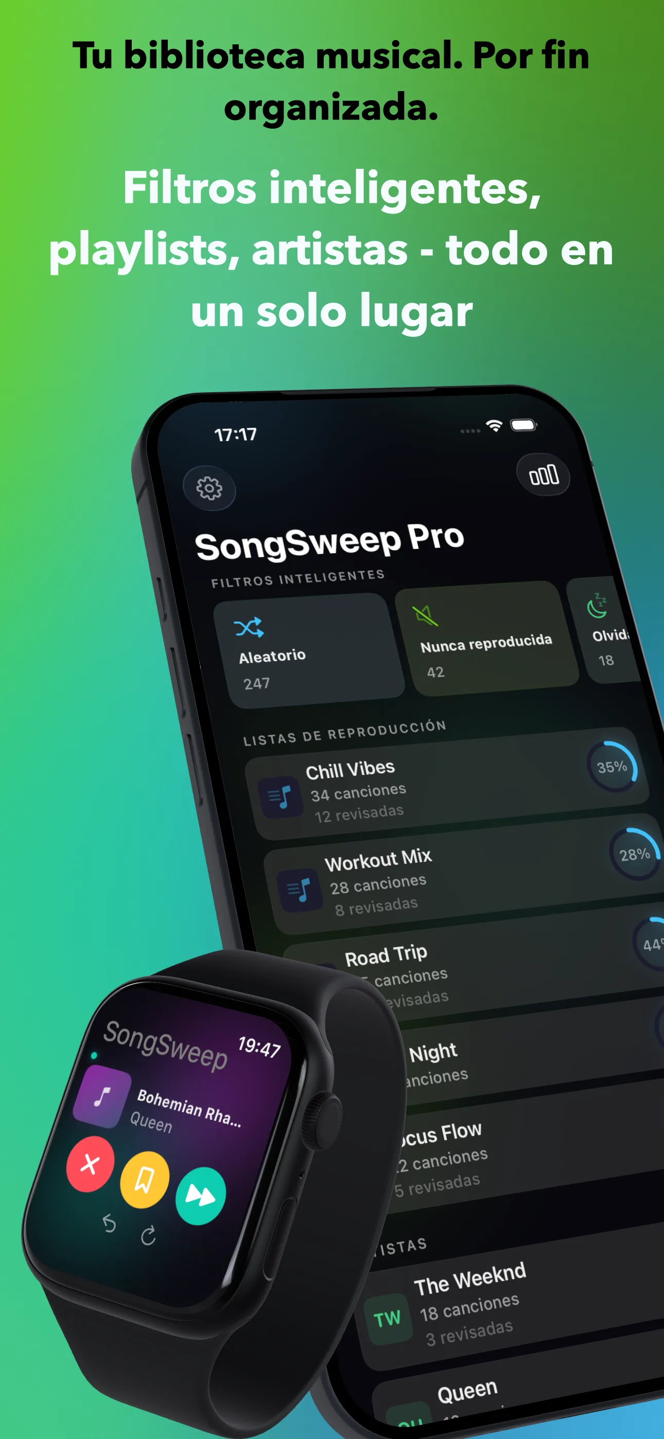 Tu biblioteca musical. Por fin organizada.