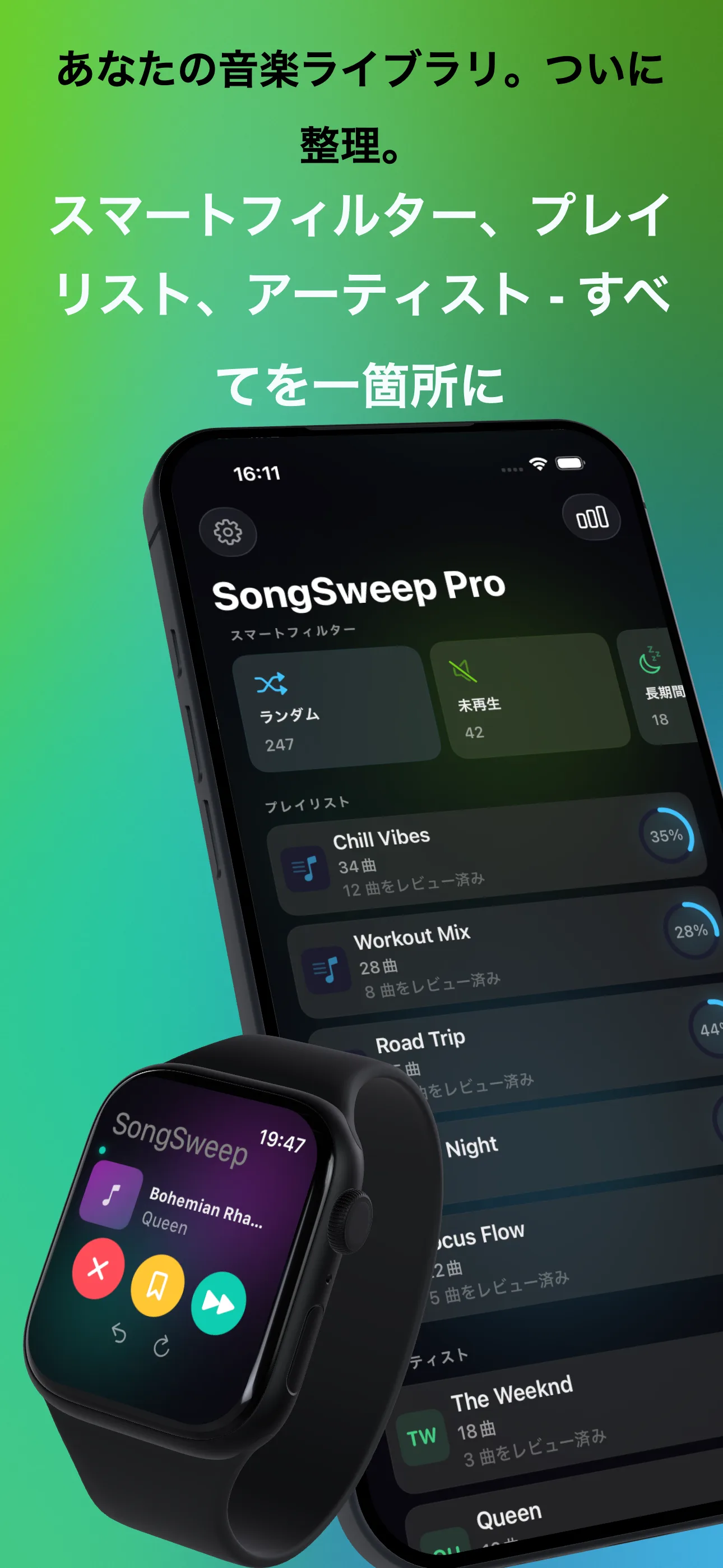 あなたの音楽ライブラリ。ついに整理。
