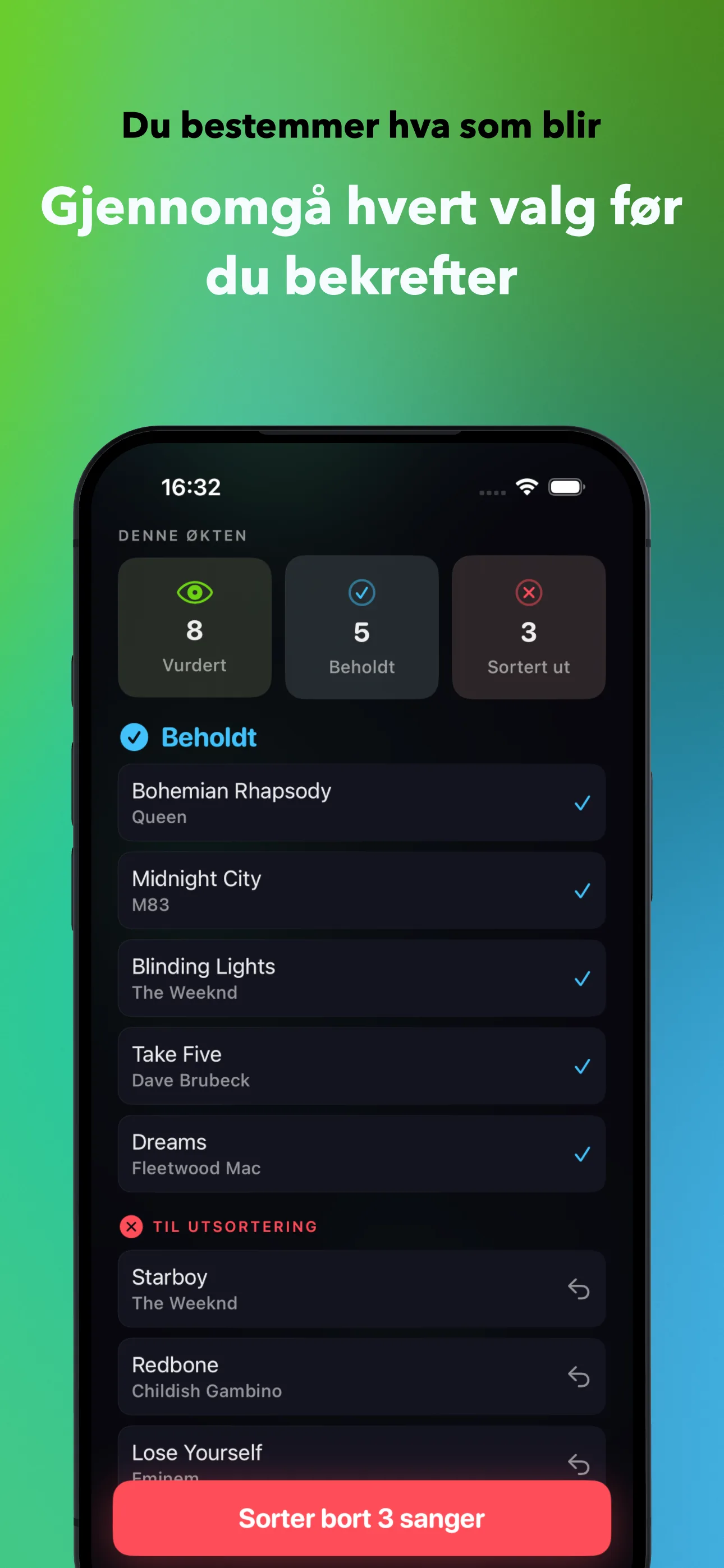 Du bestemmer hva som blir