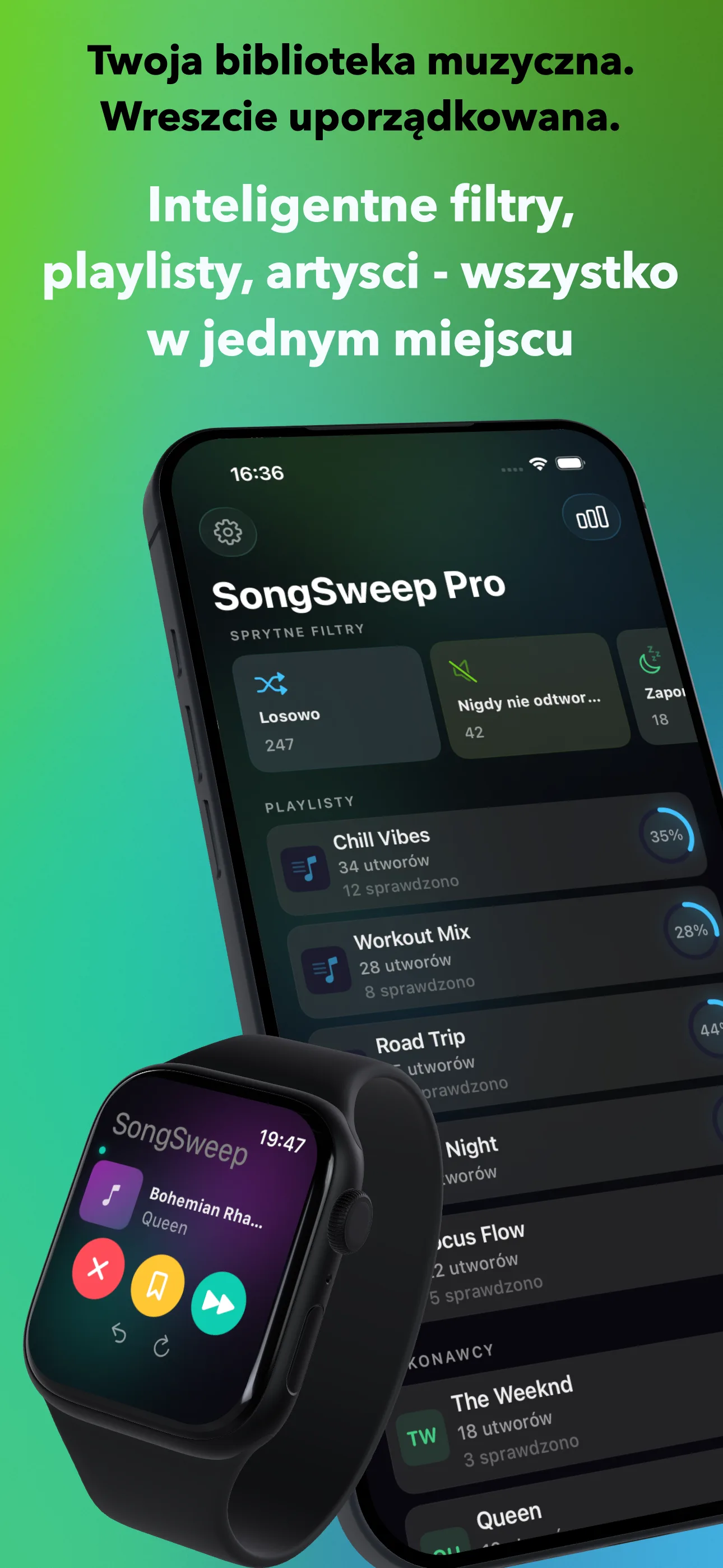 Twoja biblioteka muzyczna. Wreszcie uporządkowana.