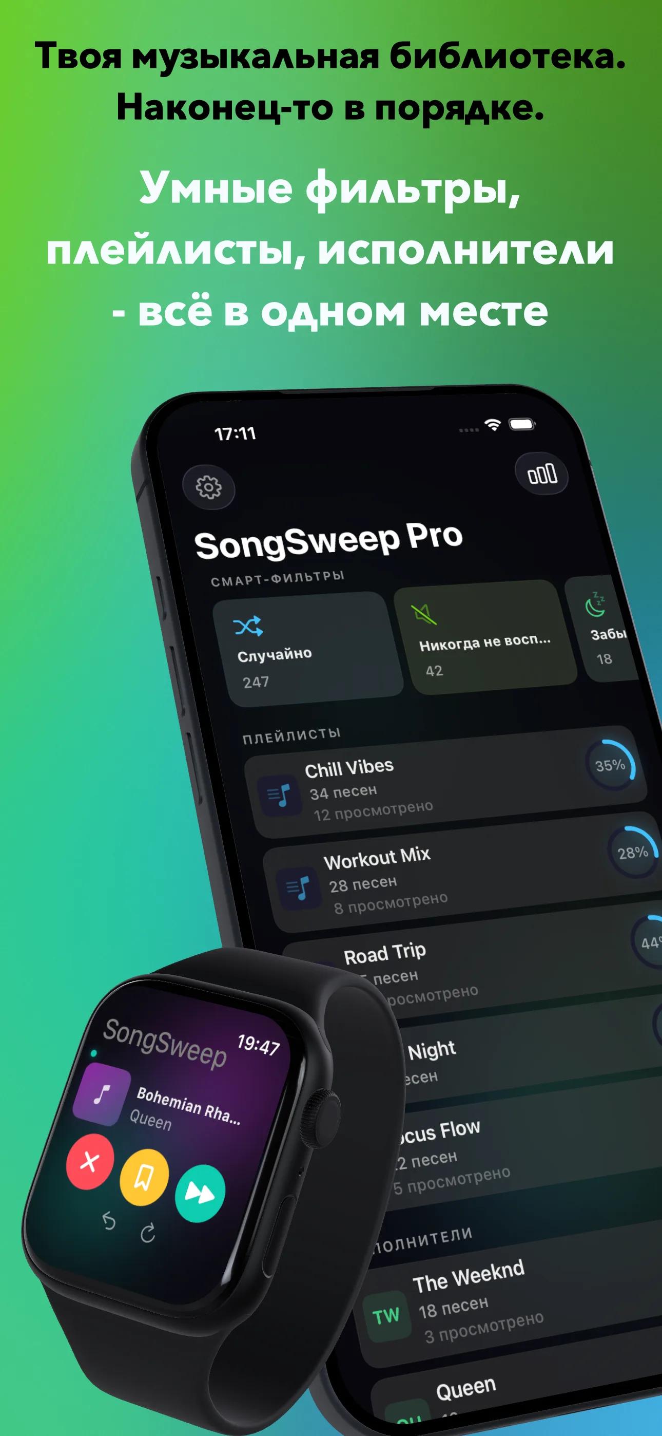 Твоя музыкальная библиотека. Наконец-то в порядке.